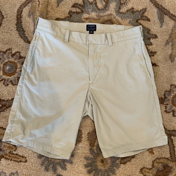 Men’s J CREW 9 inch tech shorts 2 pairs